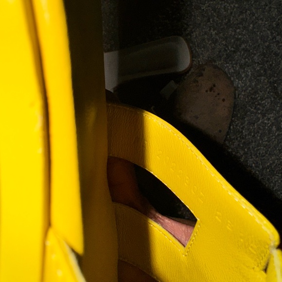 Yellow Oran Hermes Sandals - Picture 3 of 3